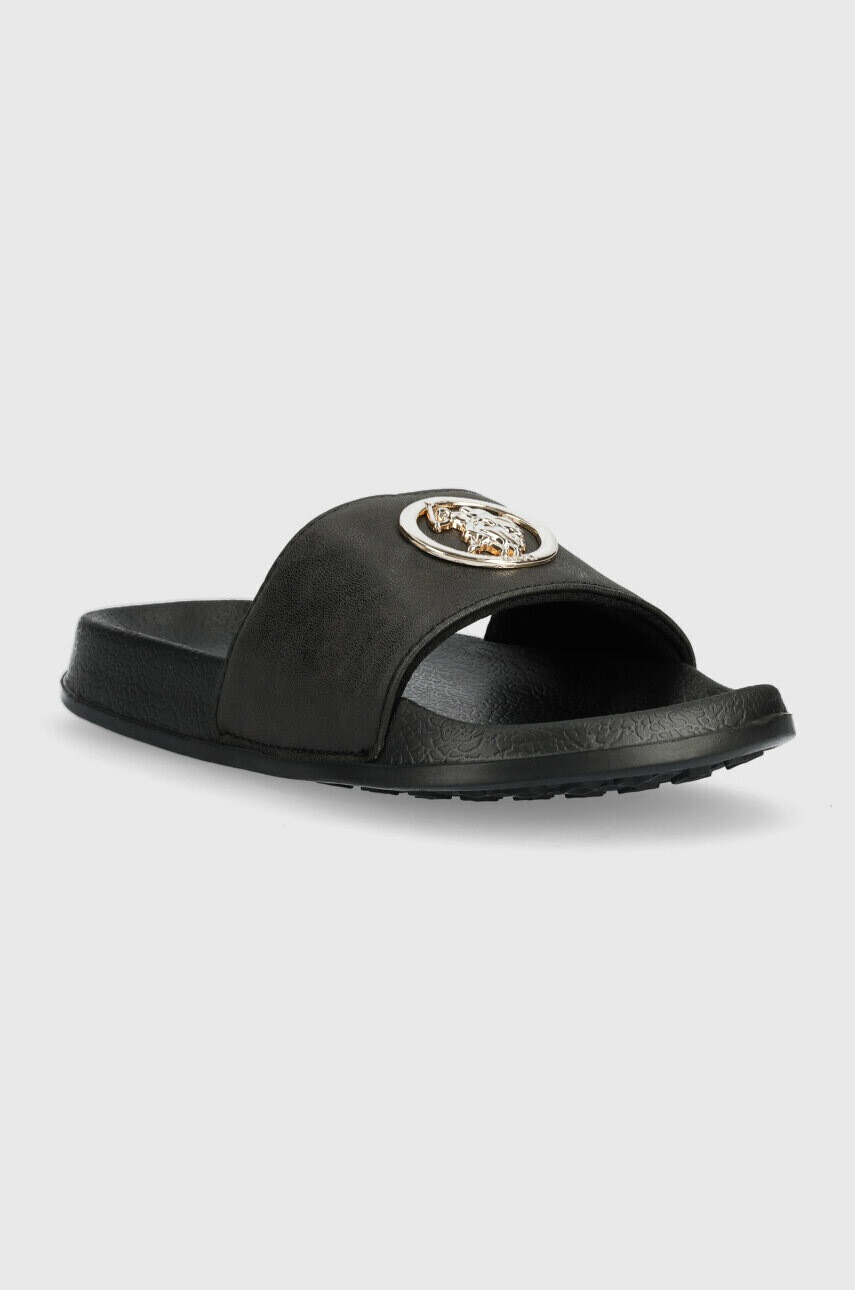 U.S. Polo Assn. Чехли IVY в черно - Pepit.bg