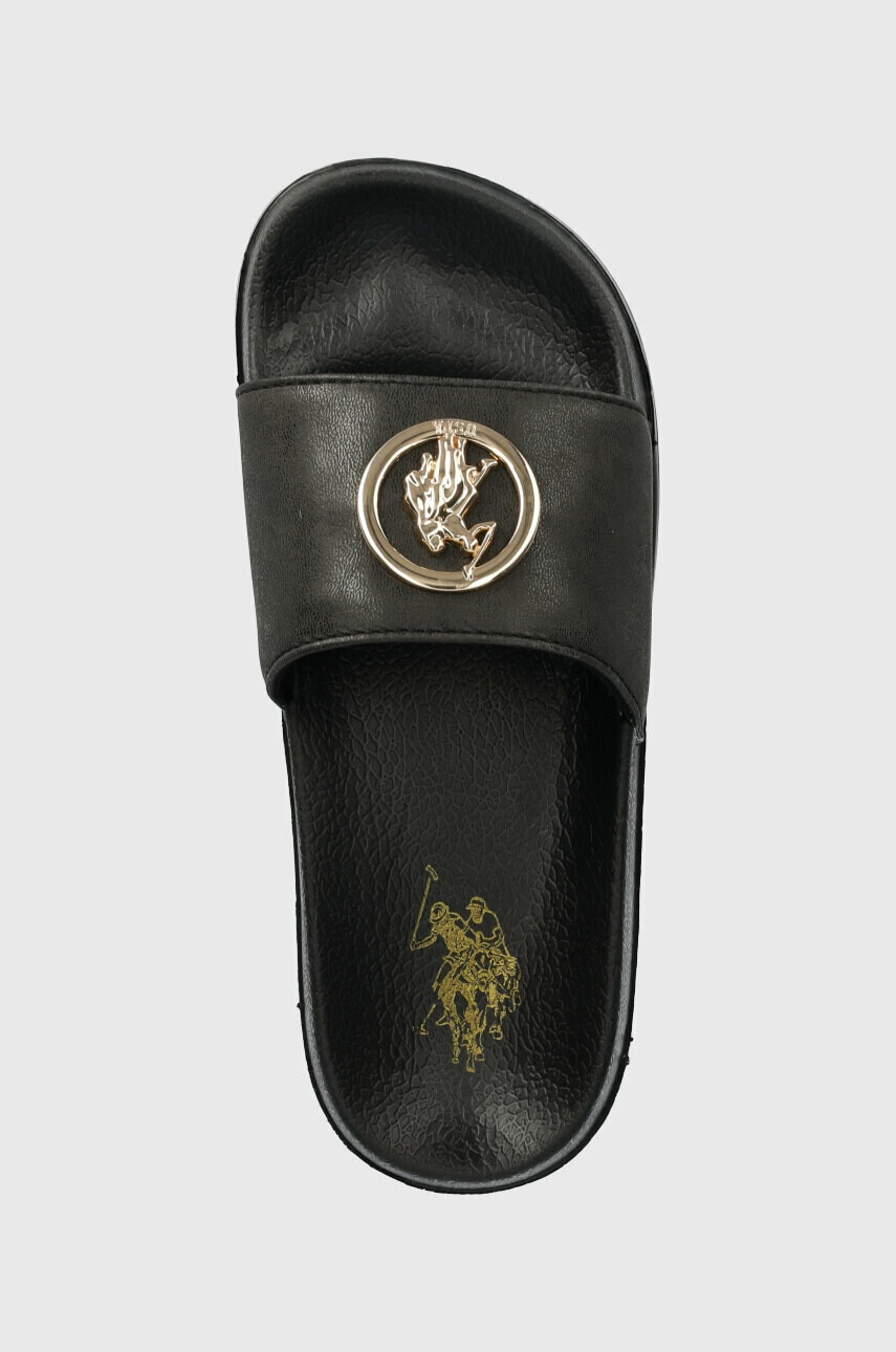 U.S. Polo Assn. Чехли IVY в черно - Pepit.bg