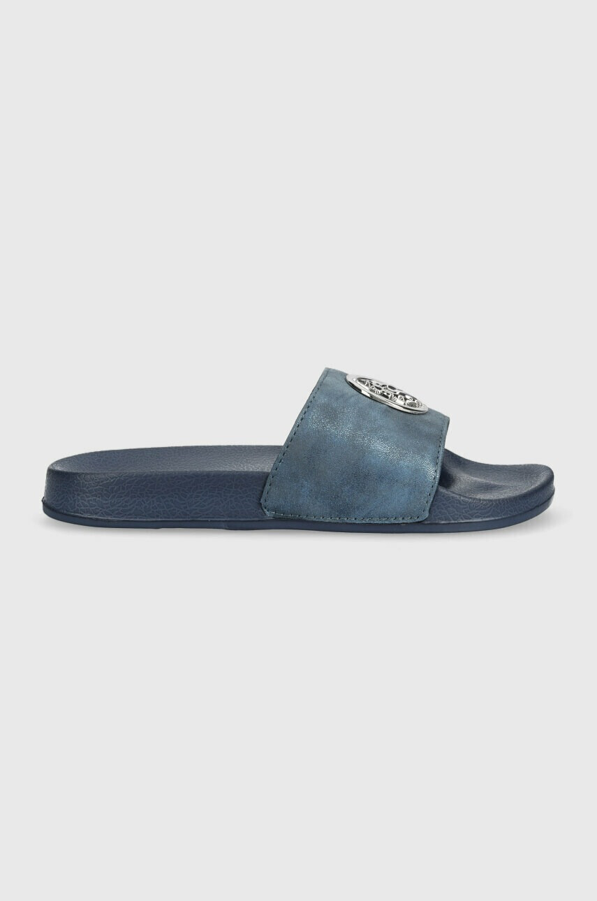 U.S. Polo Assn. Чехли IVY в тъмносиньо - Pepit.bg