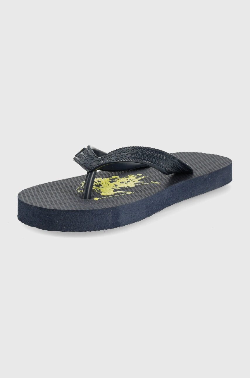 U.S. Polo Assn. Детски джапанки в тъмносиньо - Pepit.bg