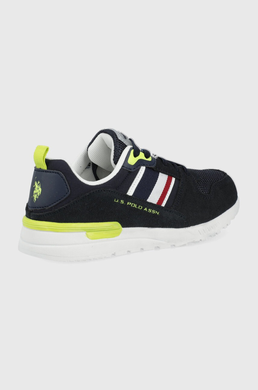 U.S. Polo Assn. Детски маратонки в тъмносиньо - Pepit.bg