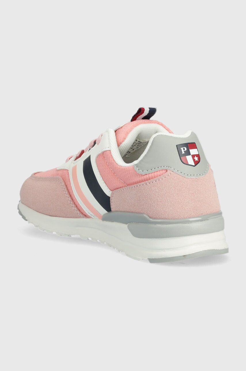 U.S. Polo Assn. Детски маратонки в розово - Pepit.bg