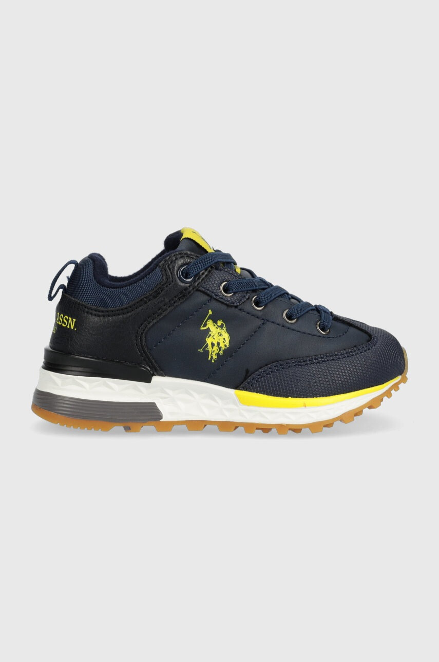 U.S. Polo Assn. Детски маратонки в тъмносиньо - Pepit.bg