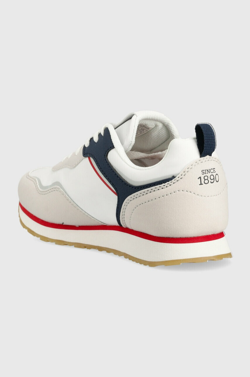 U.S. Polo Assn. Детски маратонки в бяло - Pepit.bg