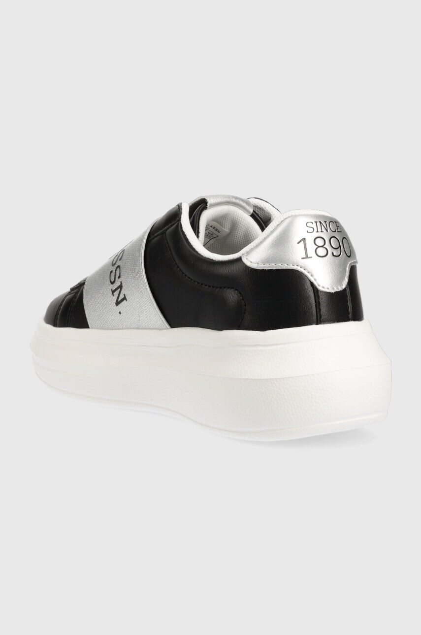 U.S. Polo Assn. Детски маратонки в черно - Pepit.bg