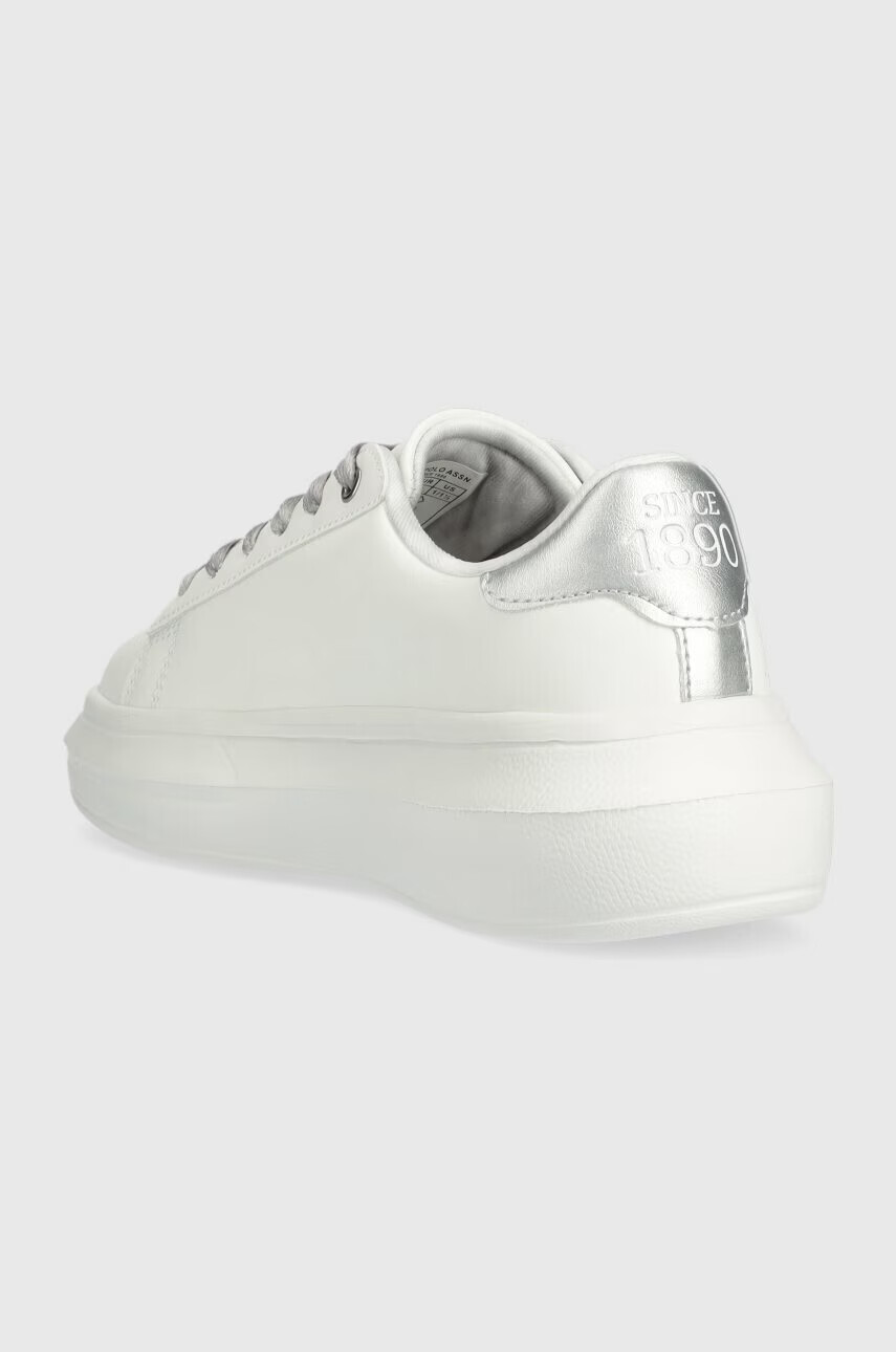 U.S. Polo Assn. Детски маратонки в бяло - Pepit.bg