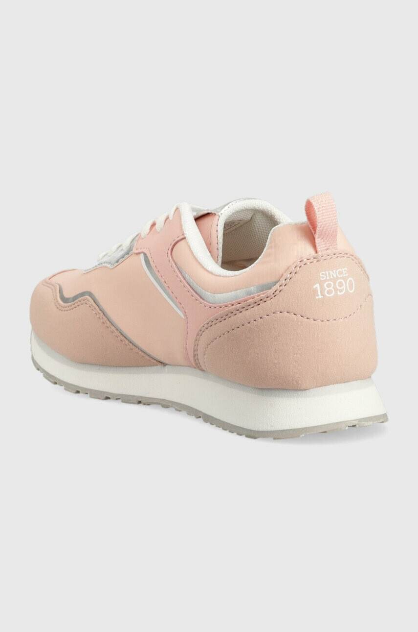 U.S. Polo Assn. Детски маратонки в розово - Pepit.bg