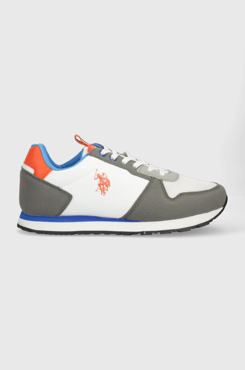 U.S. Polo Assn. Детски маратонки в сиво - Pepit.bg