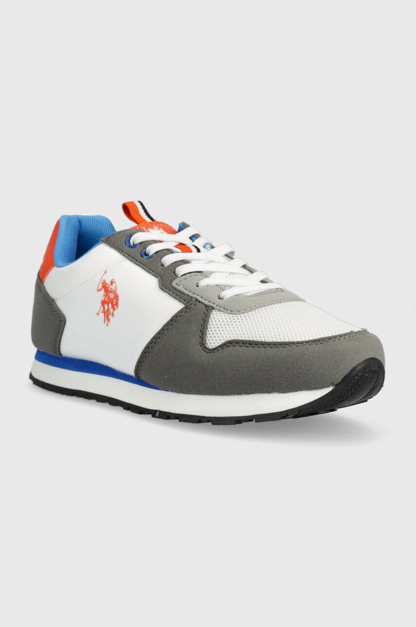 U.S. Polo Assn. Детски маратонки в сиво - Pepit.bg