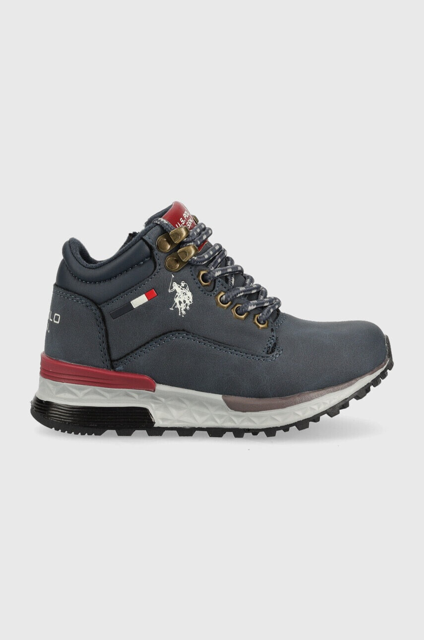 U.S. Polo Assn. Детски зимни обувки в тъмносиньо - Pepit.bg