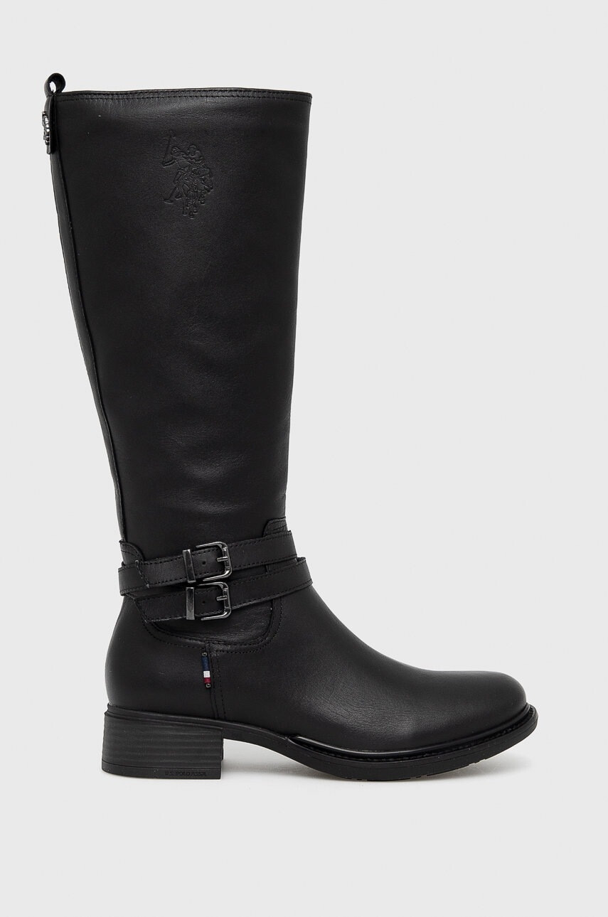 U.S. Polo Assn. Кожени ботуши - Pepit.bg