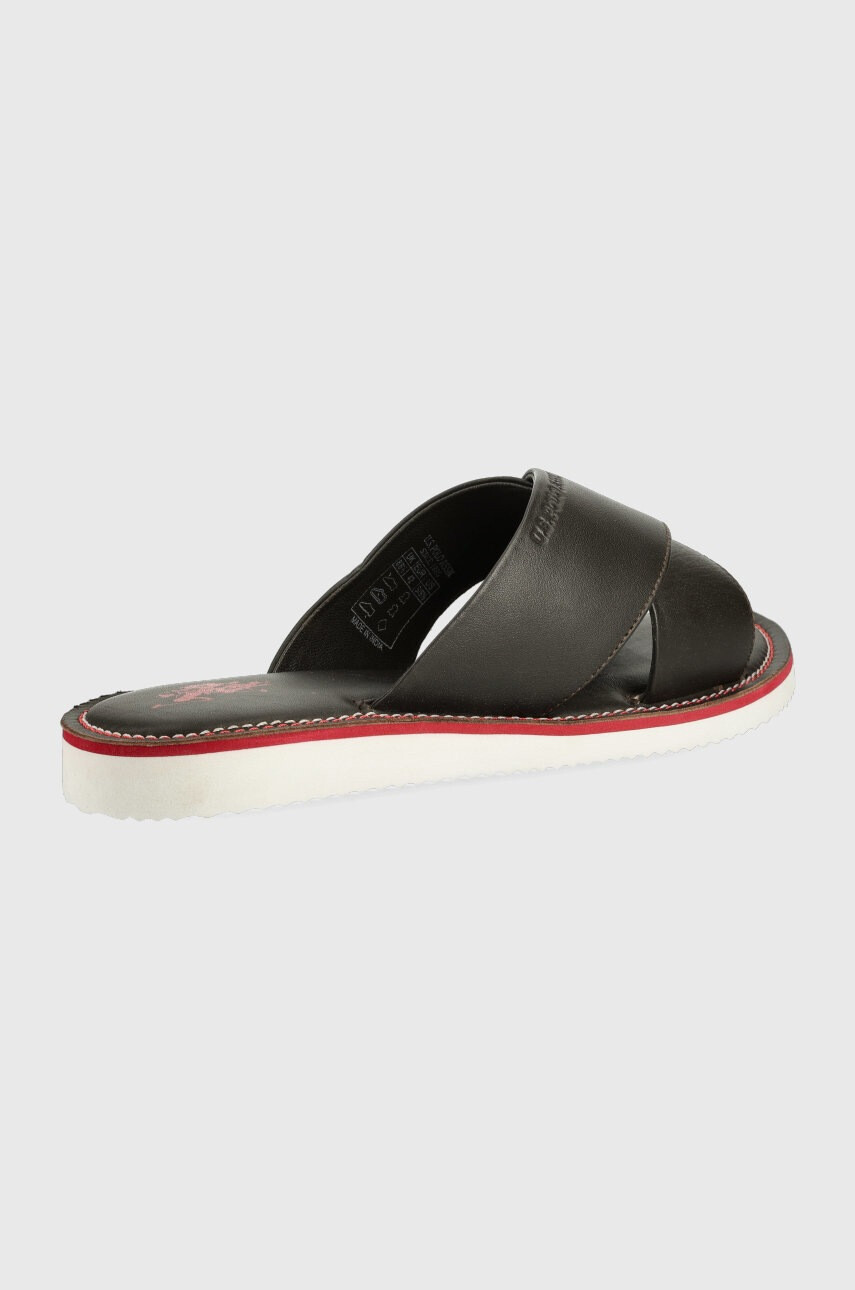 U.S. Polo Assn. Кожени чехли - Pepit.bg