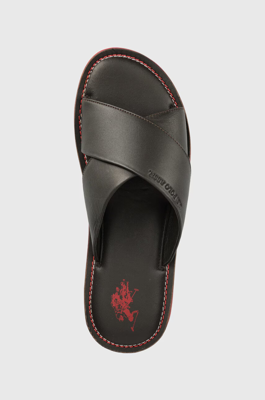 U.S. Polo Assn. Кожени чехли - Pepit.bg