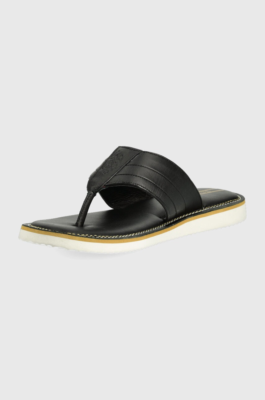 U.S. Polo Assn. Кожени джапанки - Pepit.bg
