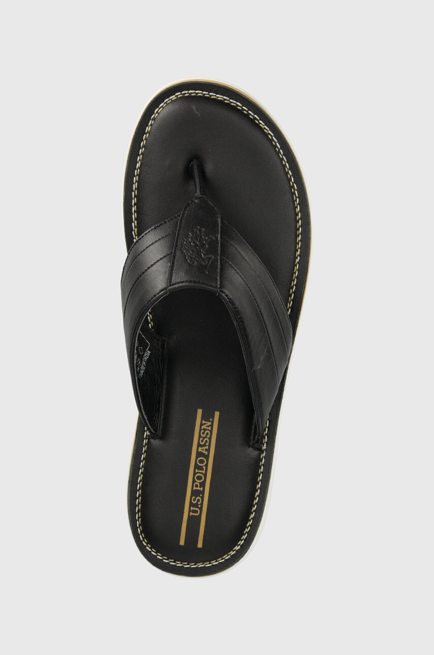 U.S. Polo Assn. Кожени джапанки - Pepit.bg