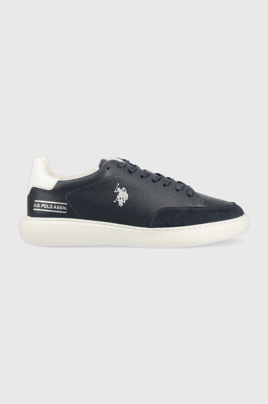 U.S. Polo Assn. Кожени маратонки CRYME в бяло CRYME005M - Pepit.bg