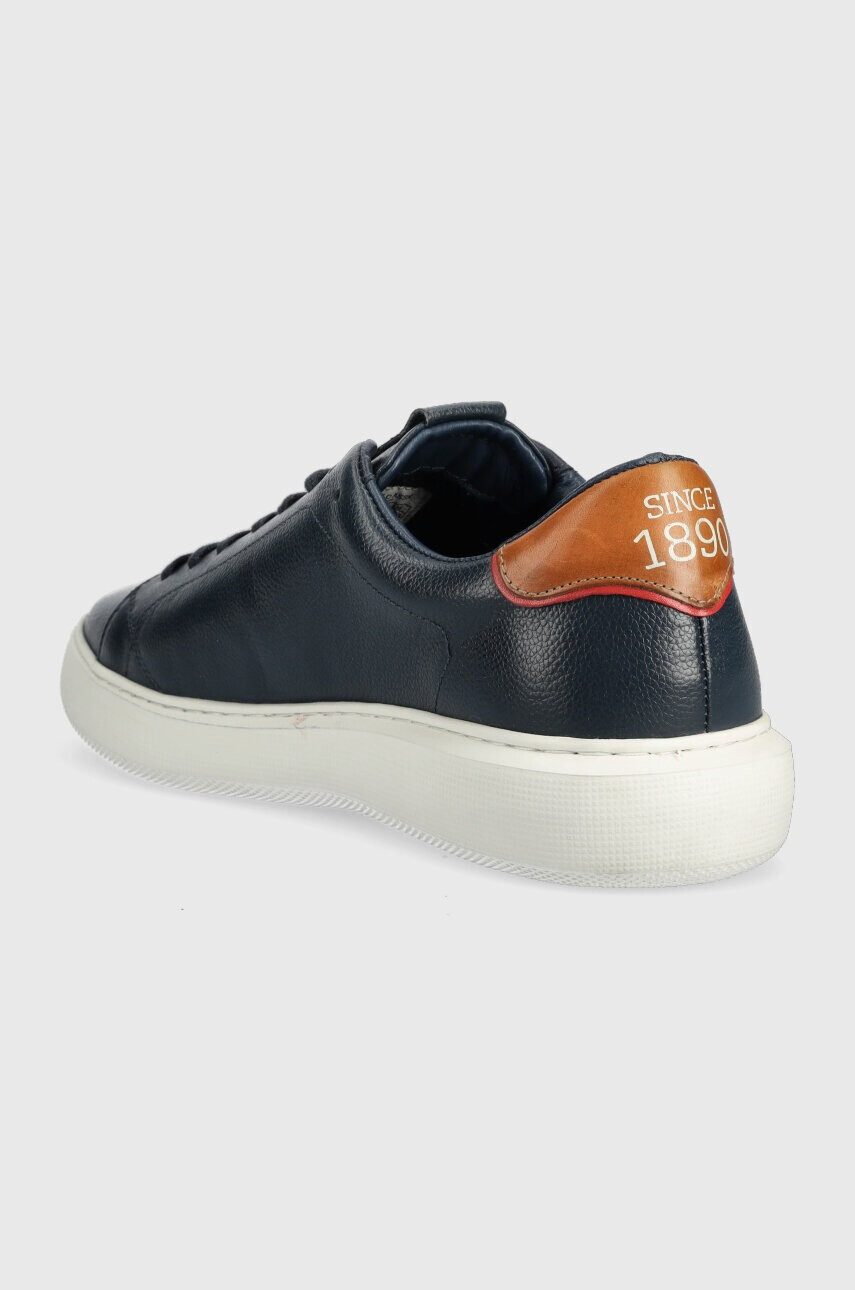 U.S. Polo Assn. Кожени маратонки CRYME в тъмносиньо - Pepit.bg
