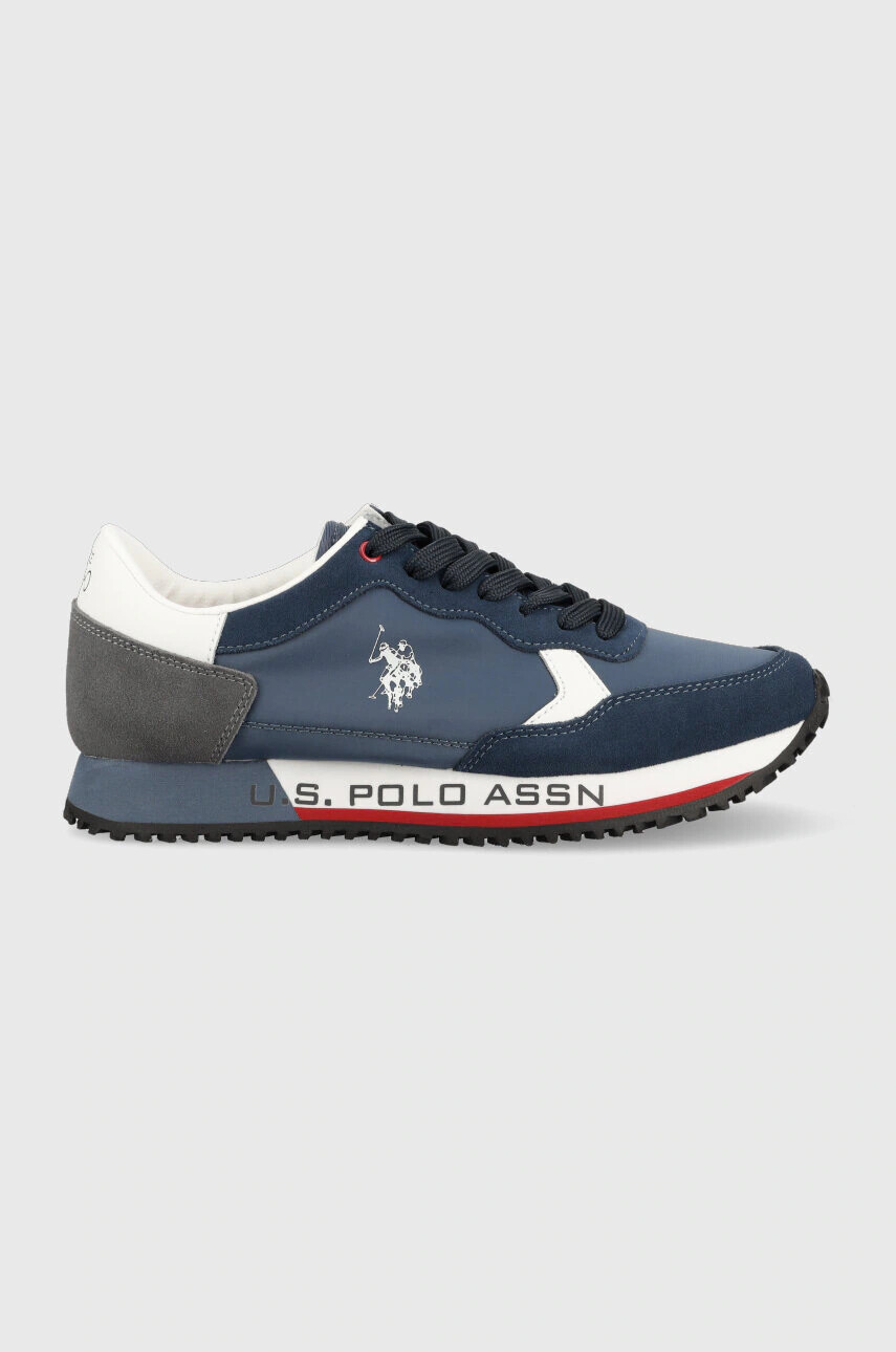 U.S. Polo Assn. Маратонки CLEEF в тъмносиньо - Pepit.bg