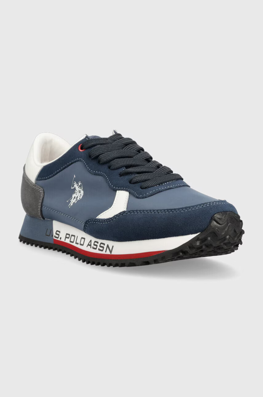 U.S. Polo Assn. Маратонки CLEEF в тъмносиньо - Pepit.bg