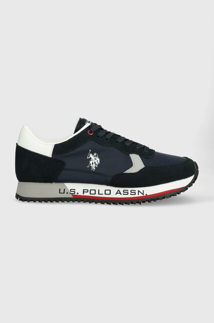 U.S. Polo Assn. Маратонки CLEEF в тъмносиньо - Pepit.bg