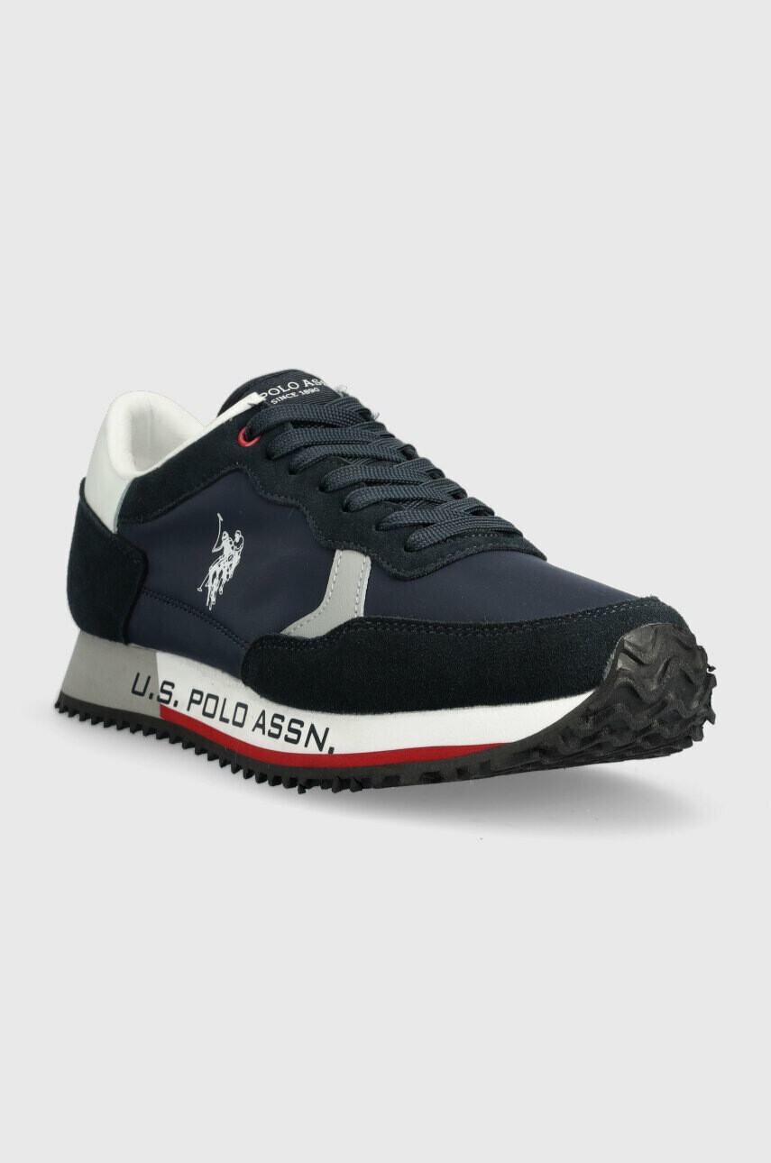 U.S. Polo Assn. Маратонки CLEEF в тъмносиньо - Pepit.bg