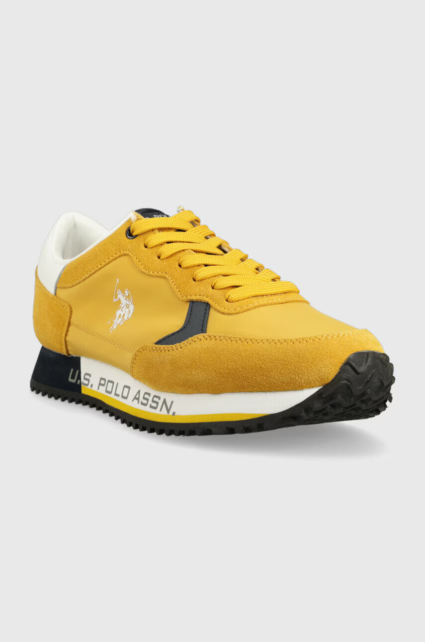 U.S. Polo Assn. Маратонки CLEEF в жълто - Pepit.bg