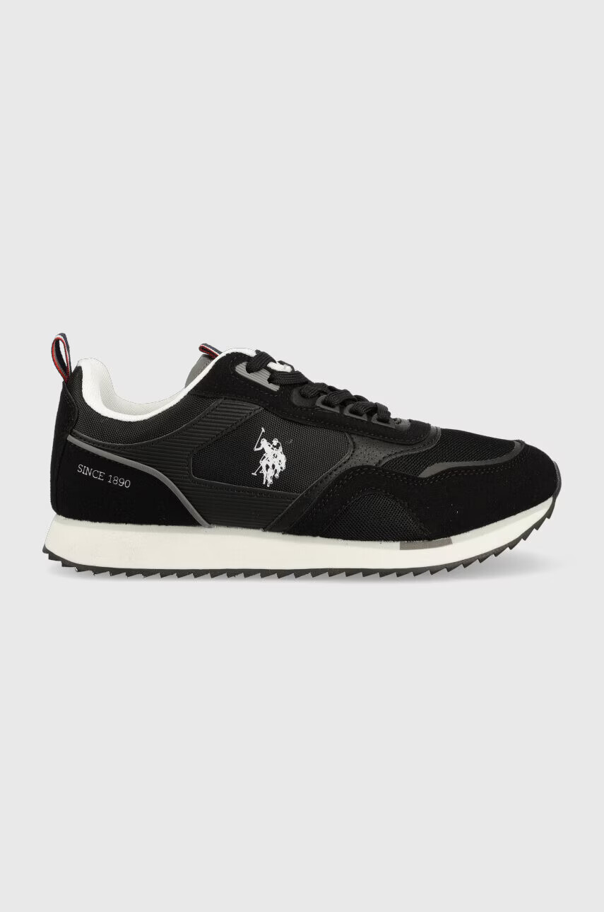U.S. Polo Assn. Маратонки ETHAN в черно ETHAN001M - Pepit.bg