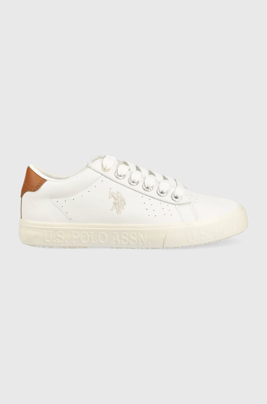 U.S. Polo Assn. Маратонки MARCX в бяло MARCX003D - Pepit.bg