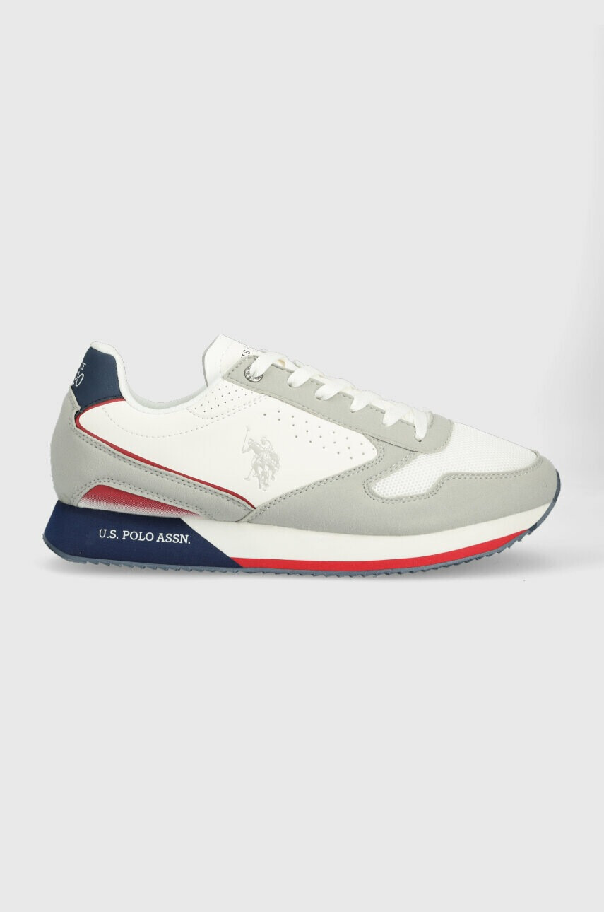 U.S. Polo Assn. Маратонки NOBIL в бяло - Pepit.bg