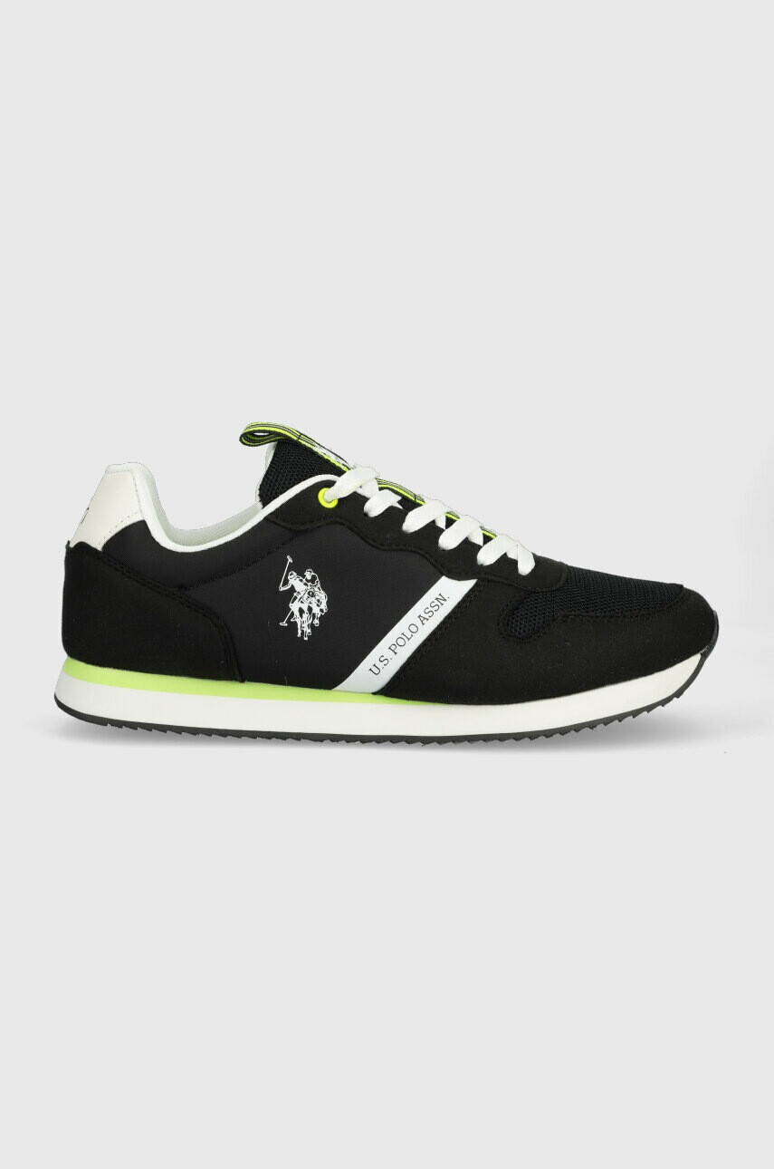 U.S. Polo Assn. Маратонки NOBIL в черно NOBIL009M - Pepit.bg