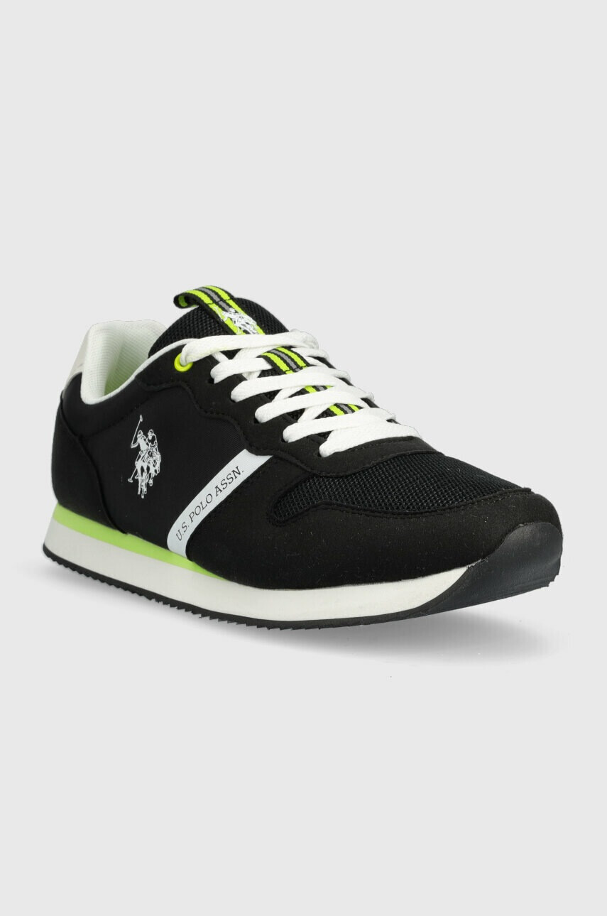 U.S. Polo Assn. Маратонки NOBIL в черно NOBIL009M - Pepit.bg