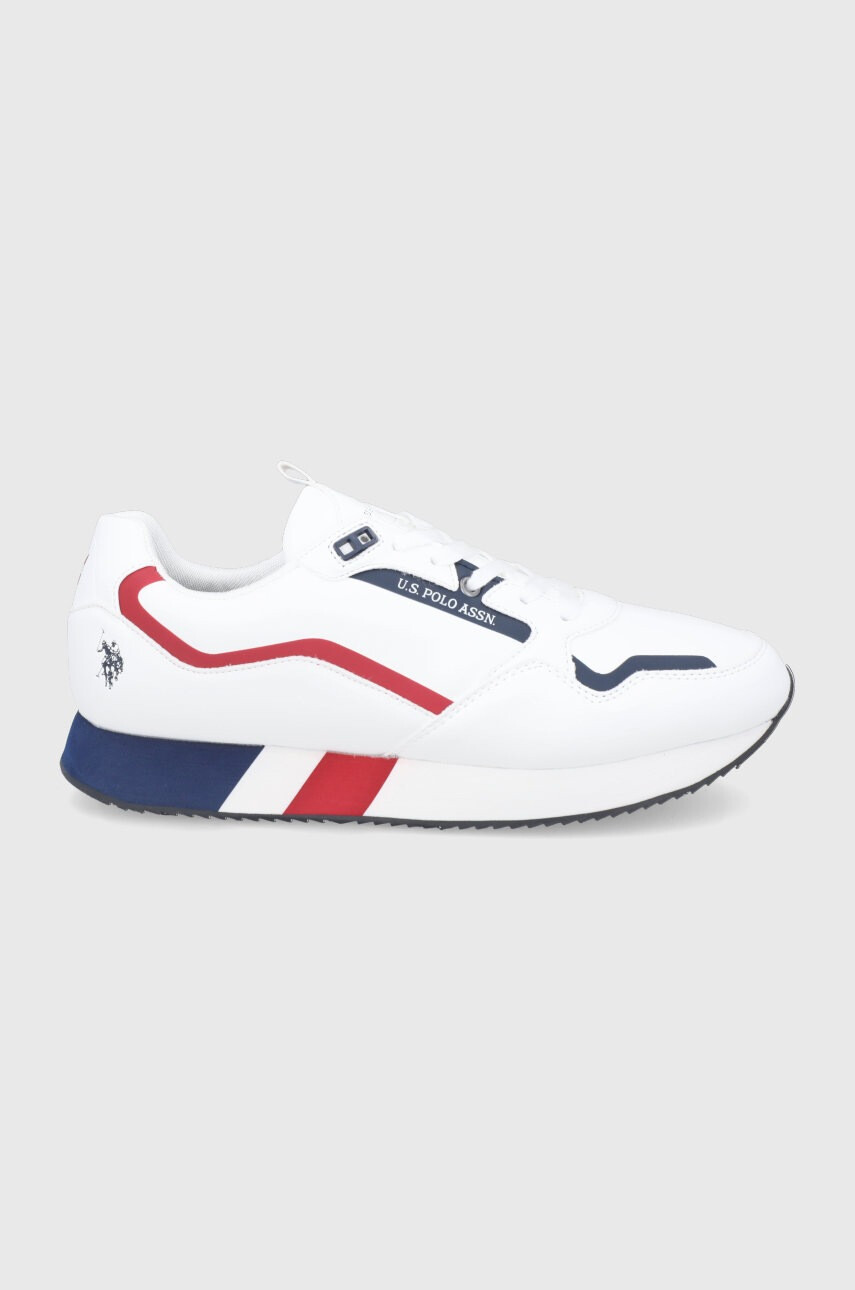 U.S. Polo Assn. Обувки в бяло - Pepit.bg