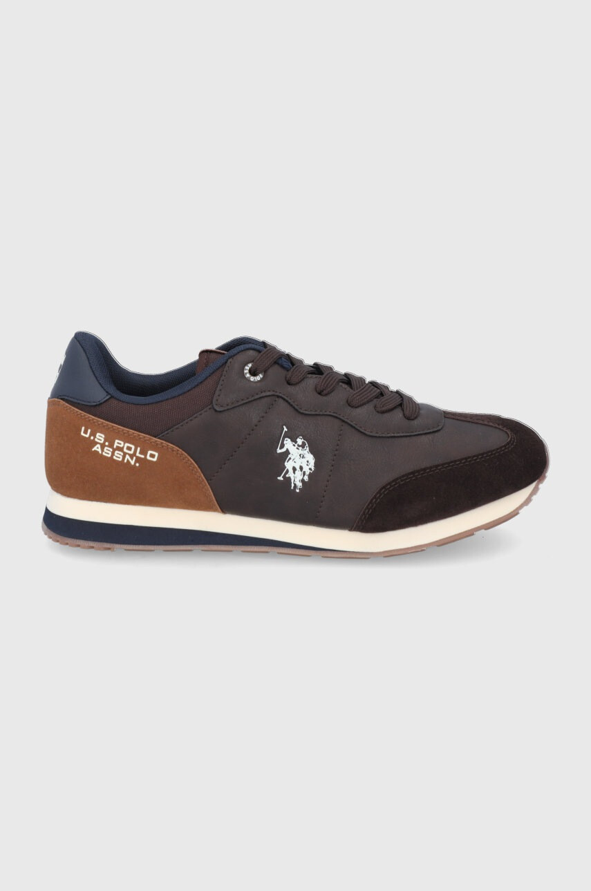 U.S. Polo Assn. Обувки в кафяво - Pepit.bg