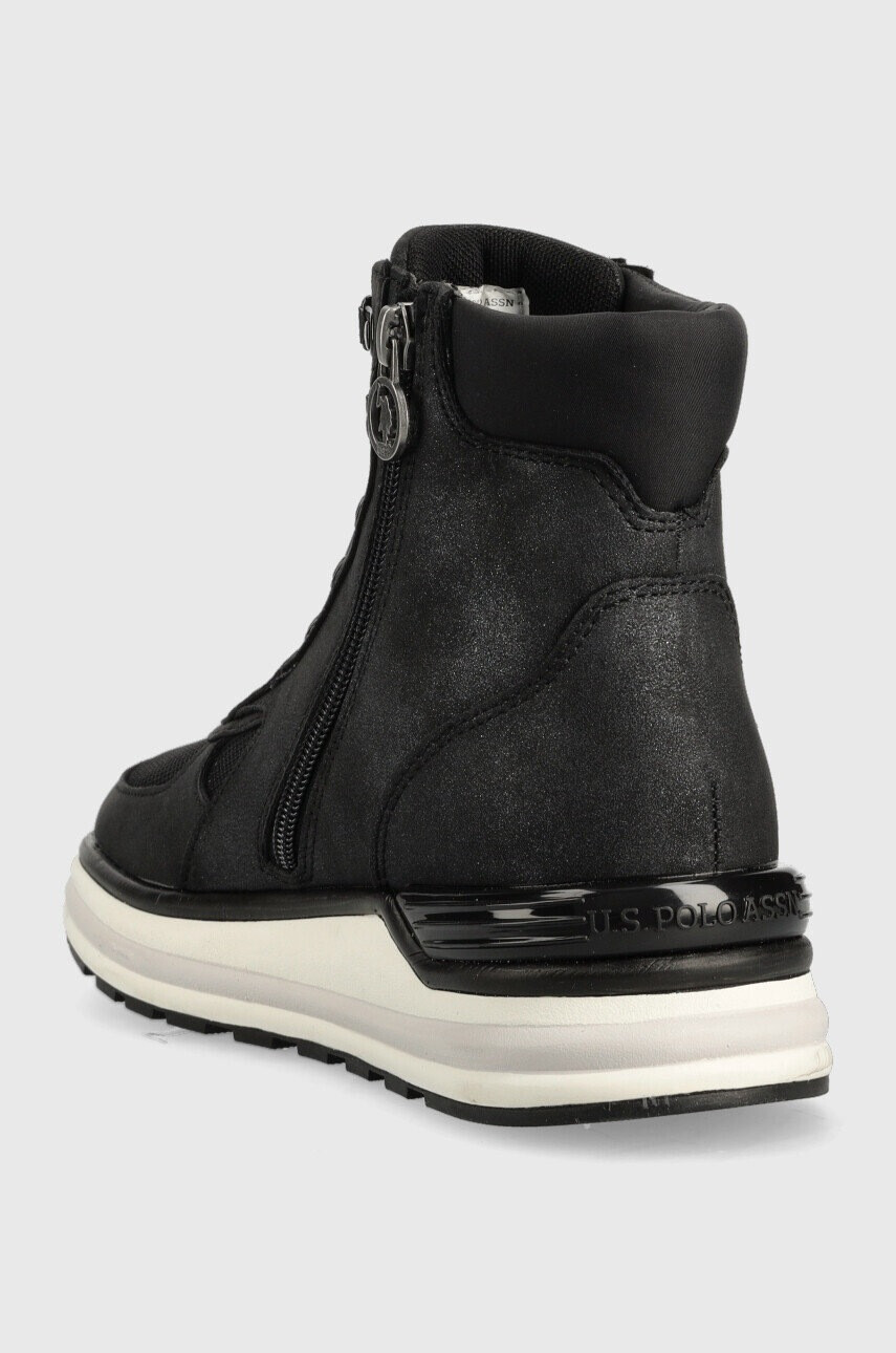 U.S. Polo Assn. Обувки Ophra в черно с платформа - Pepit.bg
