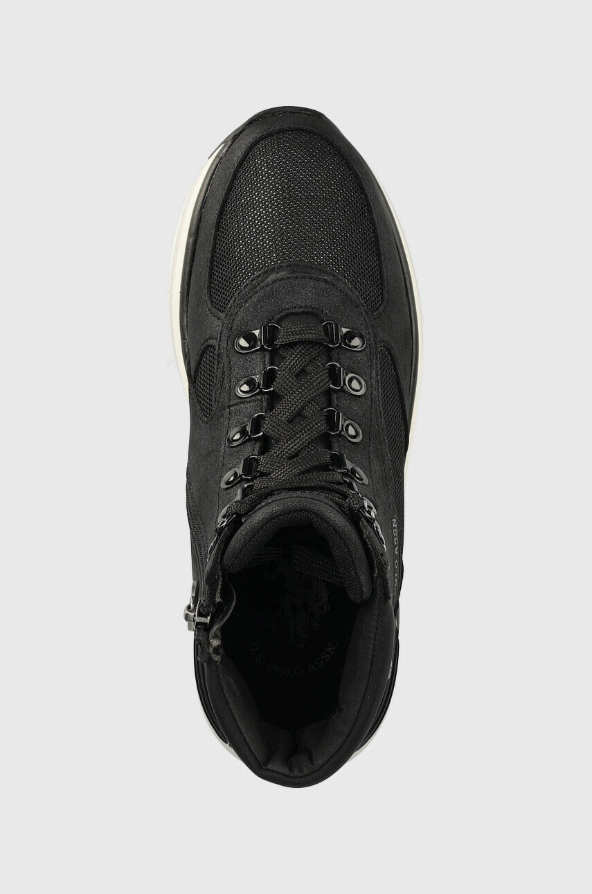 U.S. Polo Assn. Обувки Ophra в черно с платформа - Pepit.bg