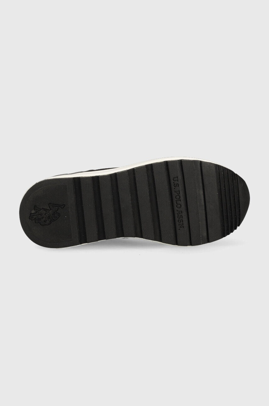 U.S. Polo Assn. Обувки Ophra в черно с платформа - Pepit.bg