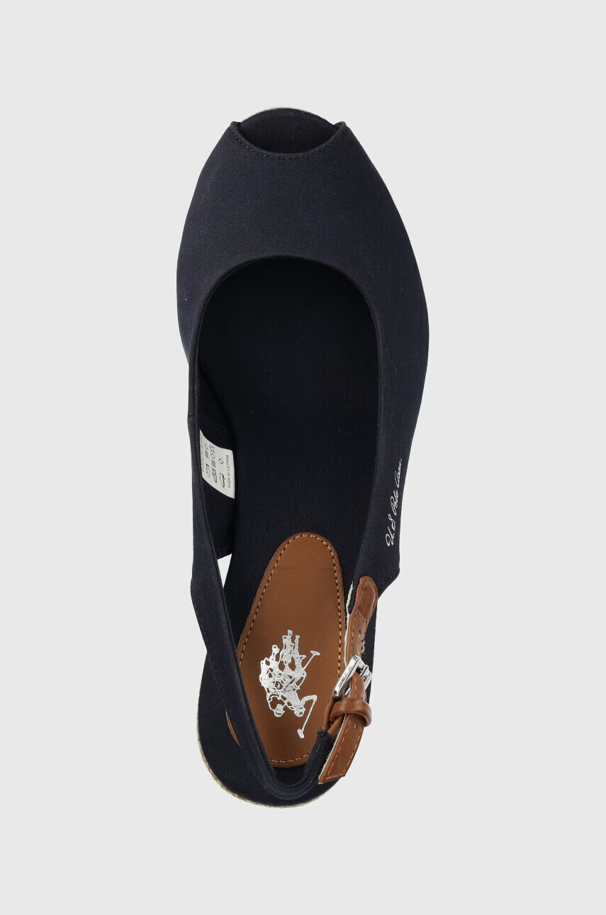 U.S. Polo Assn. Сандали Alyssa в тъмносиньо със скосена платформа ALYSSA016D - Pepit.bg
