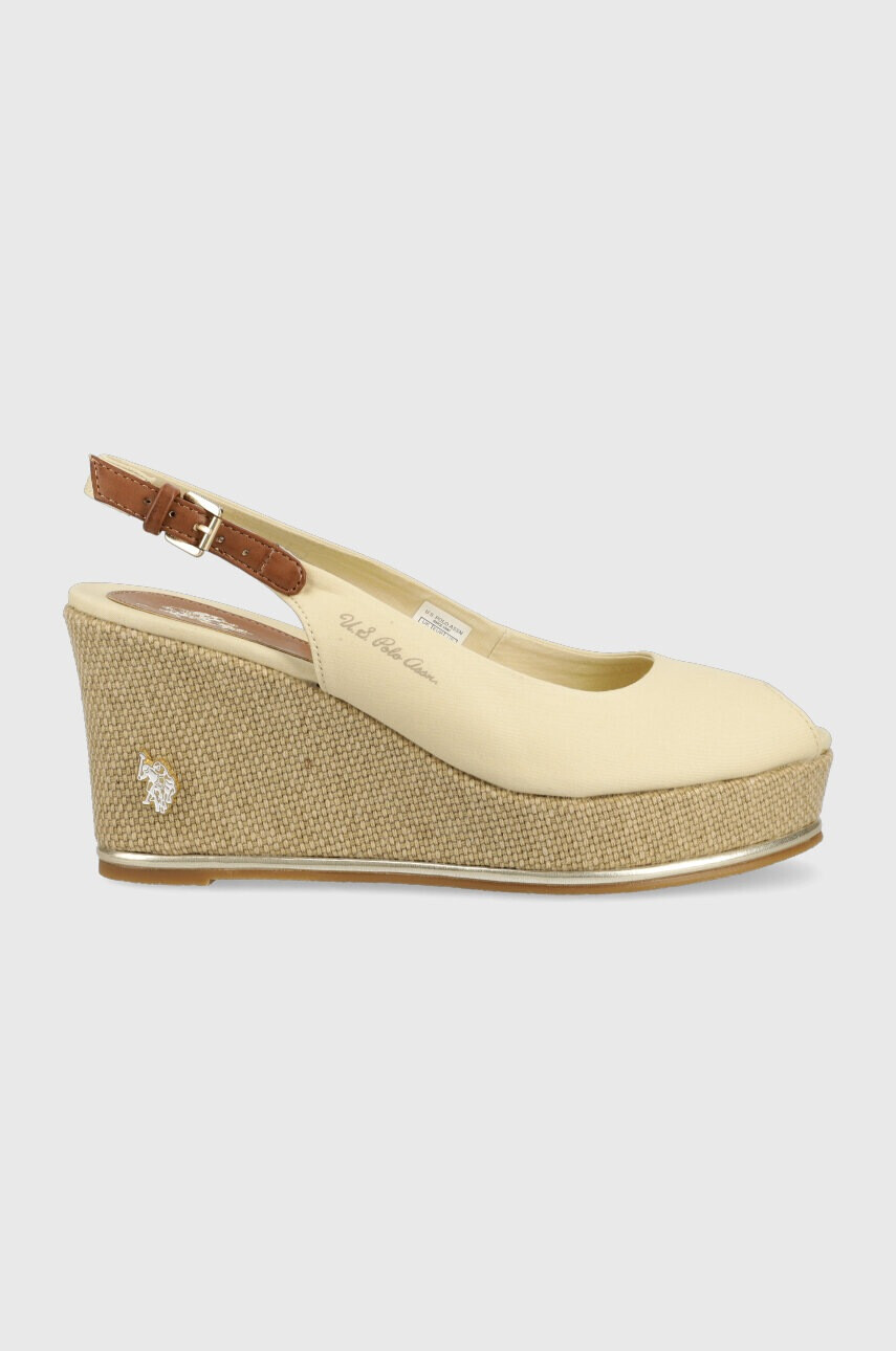 U.S. Polo Assn. Сандали Alyssa със скосена платформа ALYSSA016D - Pepit.bg