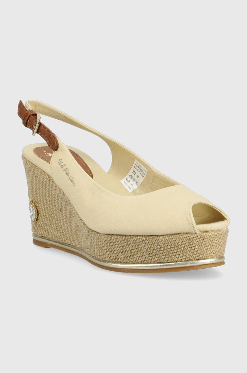 U.S. Polo Assn. Сандали Alyssa със скосена платформа ALYSSA016D - Pepit.bg