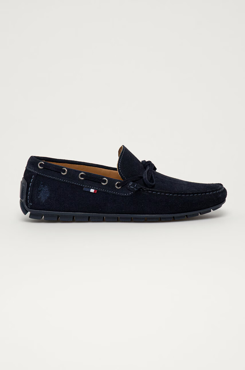 U.S. Polo Assn. Велурени мокасини - Pepit.bg