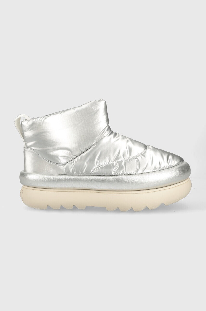 Ugg Апрески W Classic Maxi Mini в сребристо - Pepit.bg