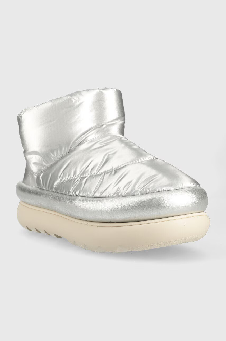 Ugg Апрески W Classic Maxi Mini в сребристо - Pepit.bg