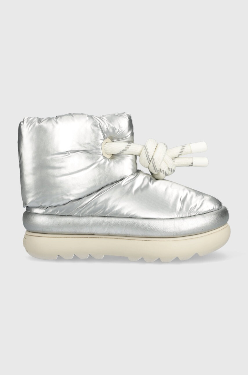 Ugg Апрески W Classic Maxi Short в сребристо - Pepit.bg