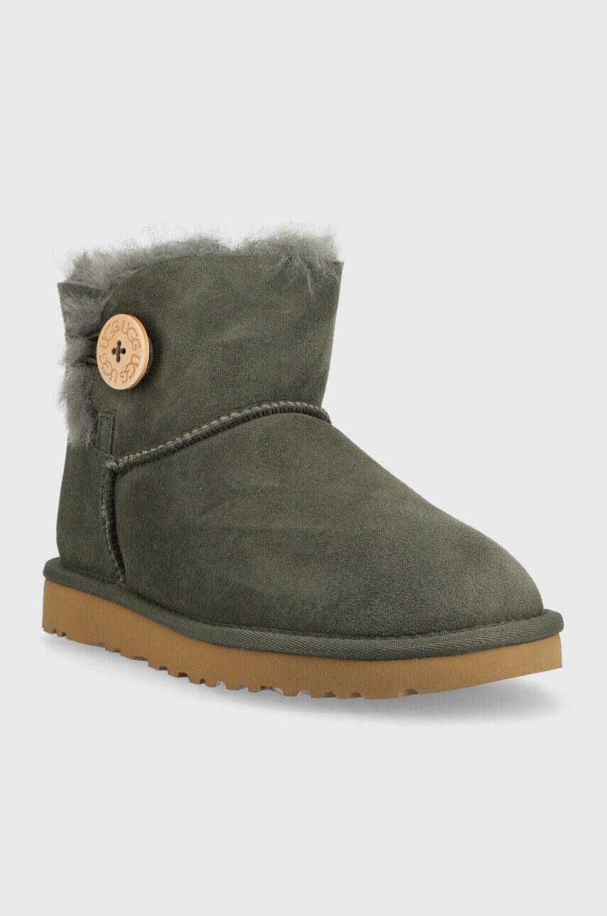Ugg Апрески W Mini Bailey Button Ii в зелено - Pepit.bg