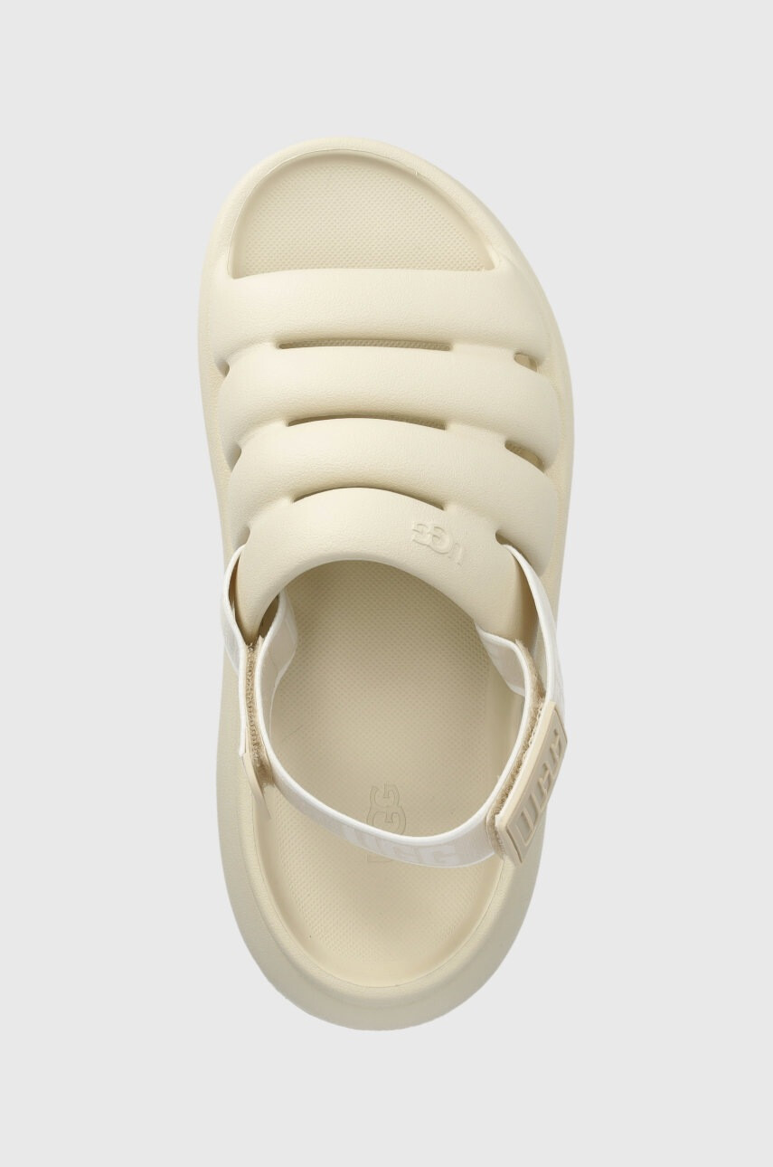 Ugg Чехли Sport Yeah в бежово с платформа - Pepit.bg