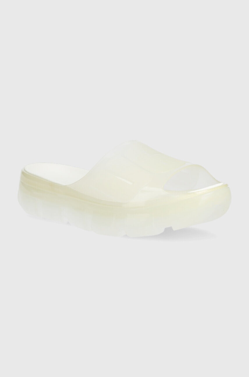 Ugg Чехли Jella Clear Slide в бяло - Pepit.bg