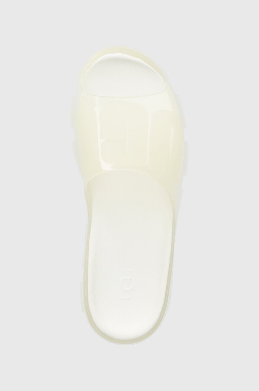 Ugg Чехли Jella Clear Slide в бяло - Pepit.bg