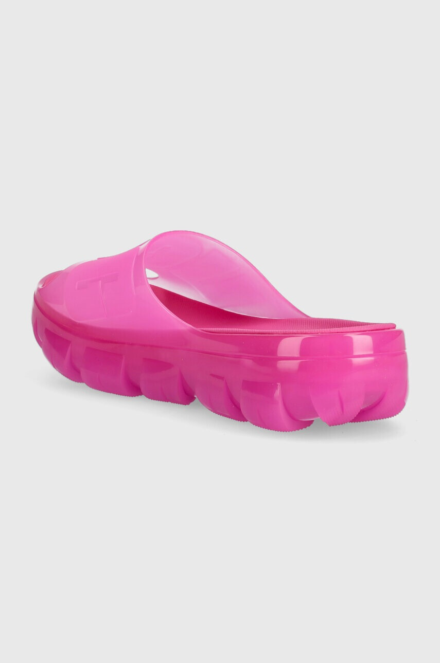 Ugg Чехли Jella Clear Slide в розово с платформа 1136763 - Pepit.bg