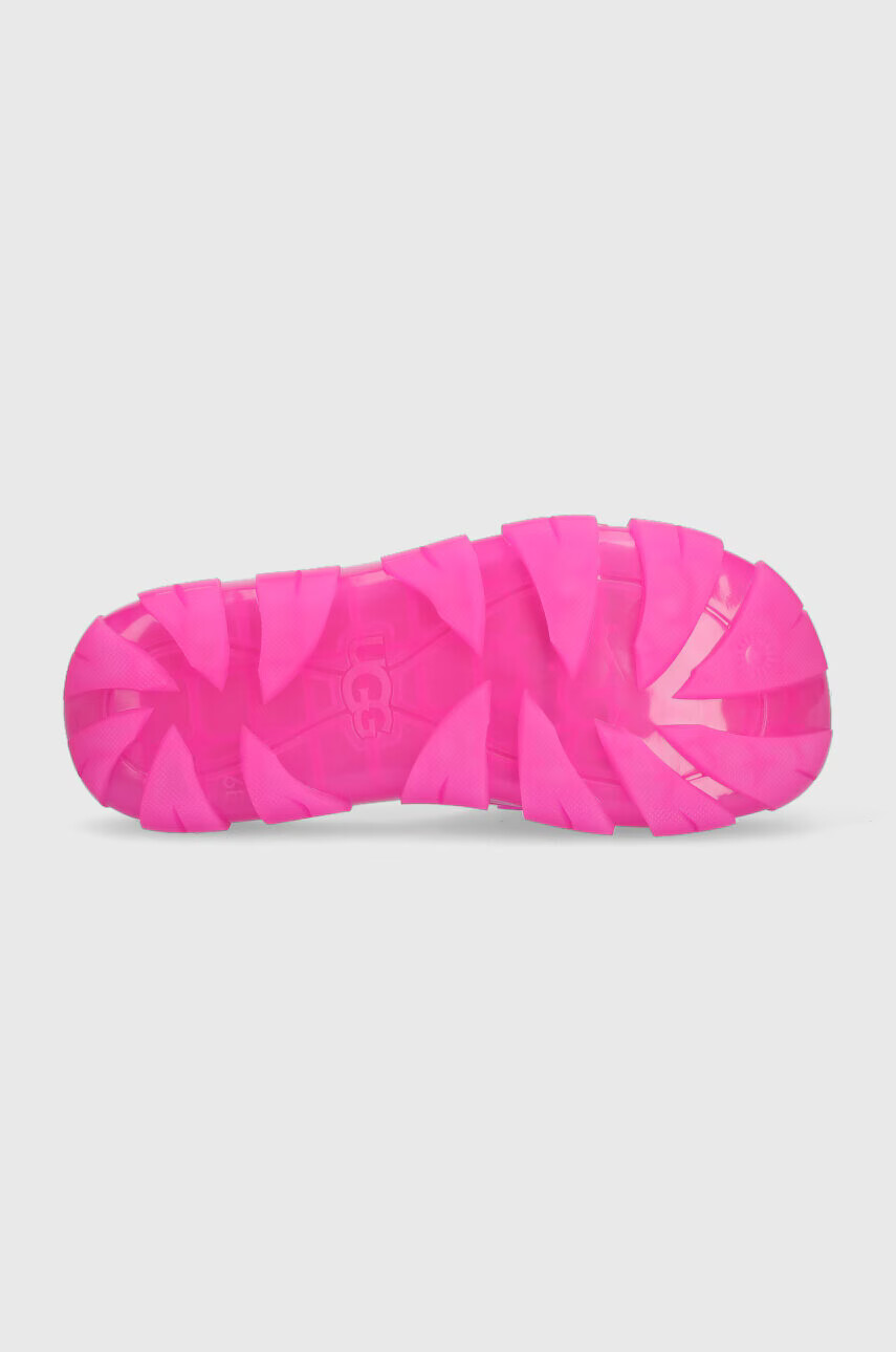 Ugg Чехли Jella Clear Slide в розово с платформа 1136763 - Pepit.bg