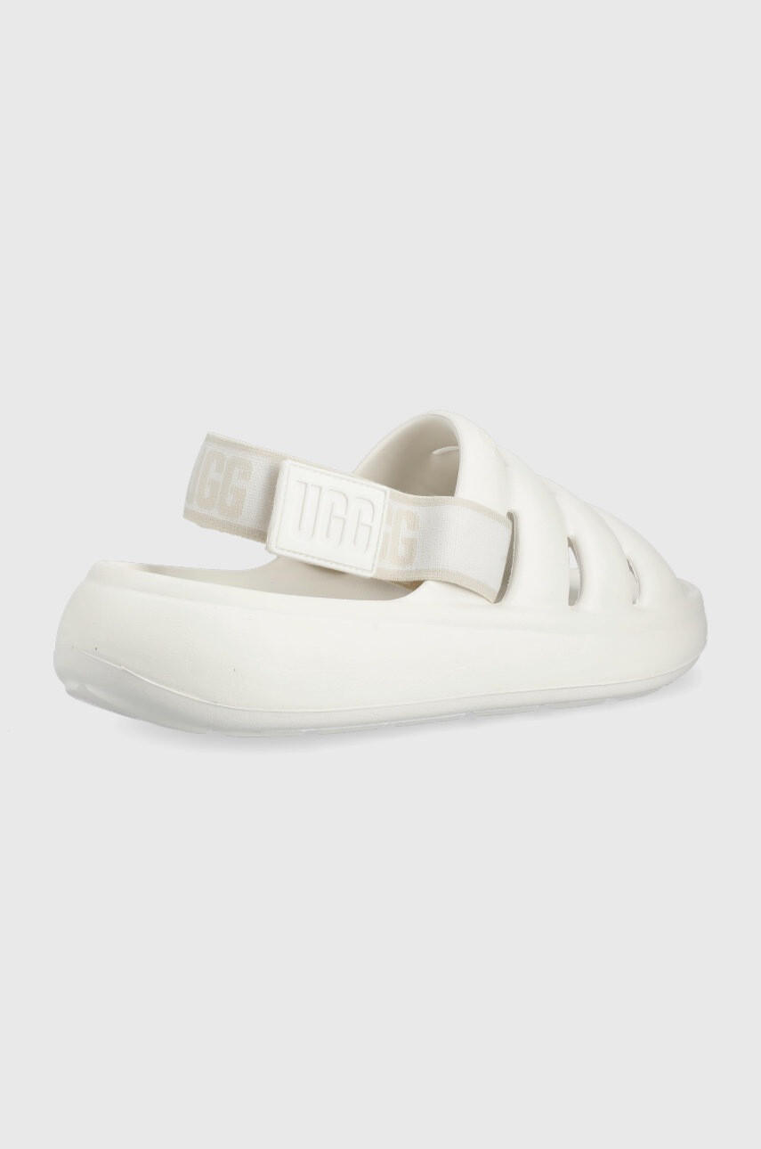 Ugg Чехли Sport Yeah в бежово с платформа - Pepit.bg